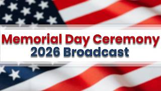 Memorial Day Ceremony: Romeo, MI - 2026