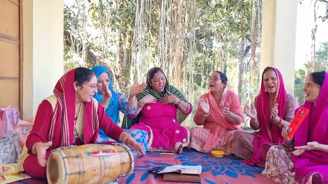 #bhajan भजन करूंगी दिन रात बुढापा आया #kirtan 🙏🏻