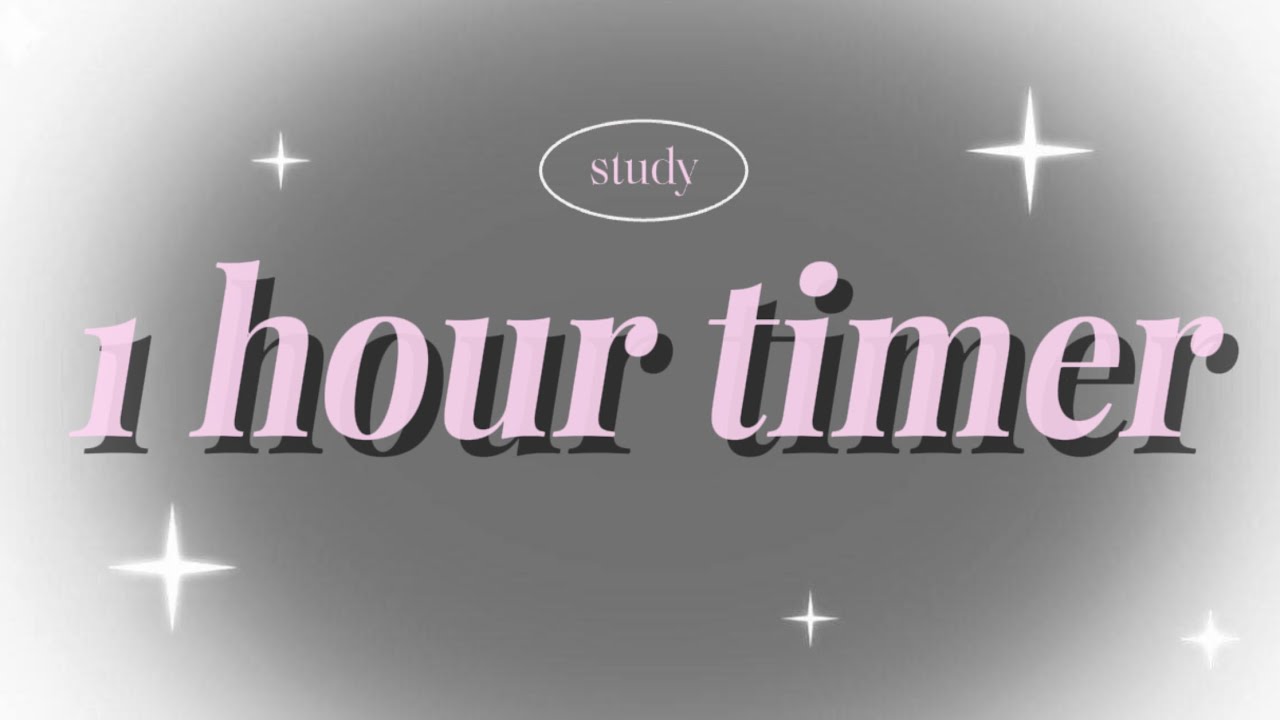 可愛い1時間タイマー【1時間】　勉強用・作業用bgm 🎧 공부용 bgm 💿y2k