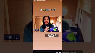 Safiya Nygaard IG Stories:  #shorts #stories March 5 &amp; March 11 Combo #homesick #candles #trains 🚂