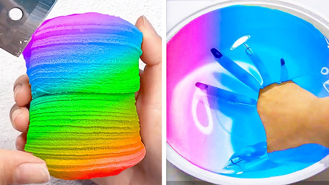 3 Hours Of Oddly Satisfying Slime ASMR - Relaxing Videos for Better ...