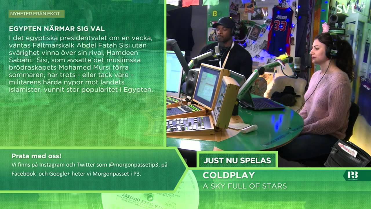 Morgonpasset i P3 2014-05-19 09:00-09:30