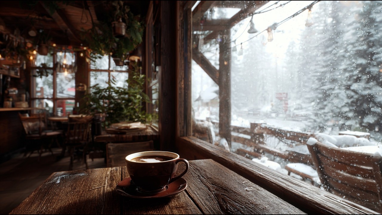 Cosy up and enjoy a warm winter coffee ☕✨ with this 4-hour blend of Lofi, Indie Folk & Acoustic mix
