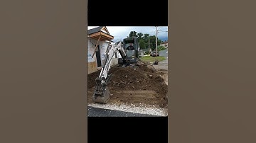 Paver Patio Base Prep | #patio #hardscaping #landscapeconstruction #pavers