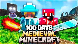 We Survived 100 Days In Medieval Minecraft.. screenshot 1