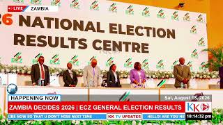 ZAMBIA DECIDES 2026: ECZ Official Results Announcement LIVE
