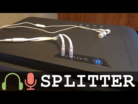 Video: Hoofdtelefoon/microfoonadapter: Laptop- En Pc-splitteropties. Hoe Sluit Ik Een Koptelefoon En Microfoon Aan Op Dezelfde Aansluiting?