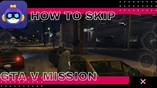 HOW TO SKIP CHIKKI GTA V MISSION| [ FRANKLIN AND LAMAR OR POLICE MISSION ] screenshot 1