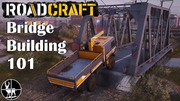 RoadCraft - How to Build Bridges (Wooden, Concrete, & Metal)