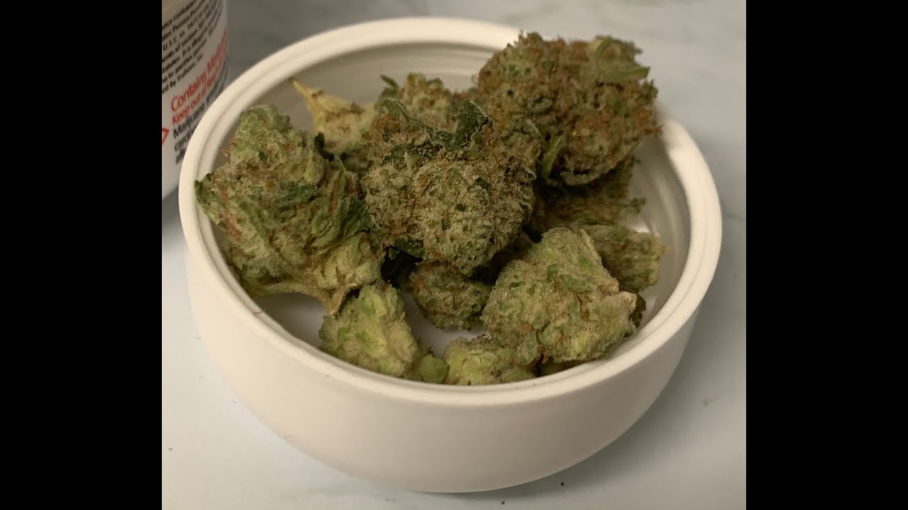 Marijuana Cannabis Trulieve Papaya Cake Whole Flower Review Indica Smoke Session THC 29.4%