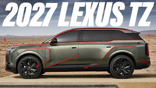 NEW 2027 Lexus TZ - Origami design but only 300 mile range?