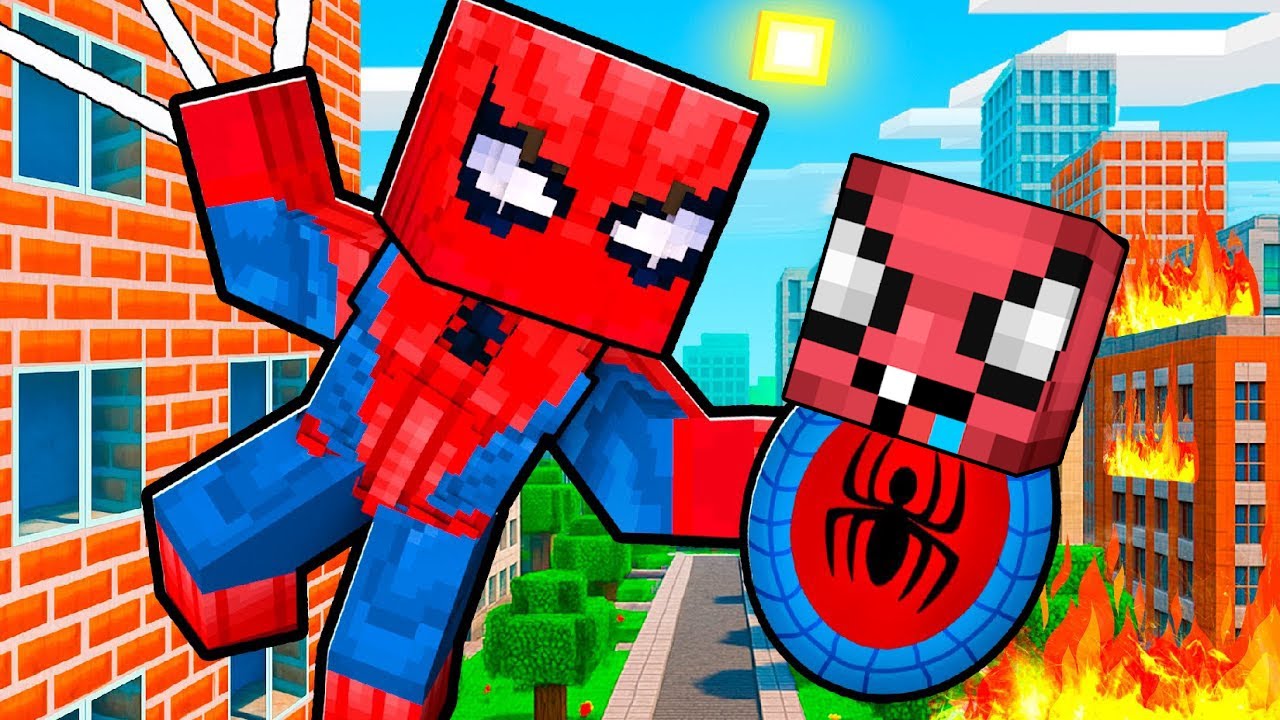 SPİDER MAN AİLESİNİN YENİ ÜYESİ⚡👶- Minecraft - YouTube