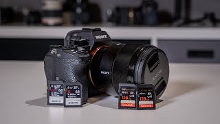 Sony A7III Card Speed/Buffer Test | What SD Card Should I Buy