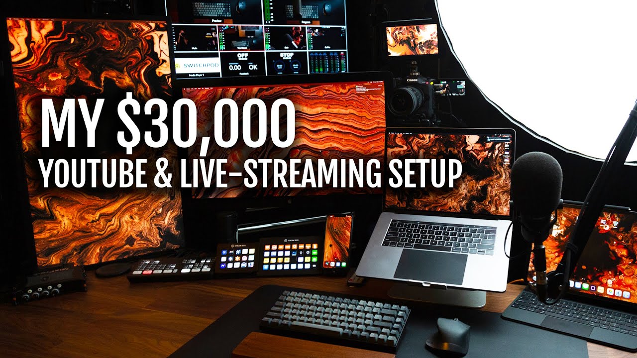 My 2021 YouTube + Livestream Studio Setup — Make Better Videos by Caleb Wojcik