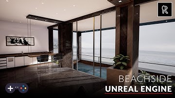 Beach Side (Walk Through) Unreal Engine
