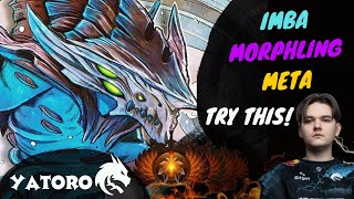 Yatoro Morphiling IMBA META Hard mode dota 2 gameplay!! WATCH AND LEARN THIS!! #dota2 #dota