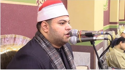 القارئ الشيخ جهاد ممدوح لبيب يبدع ويتألق وربع العشاء ورائعة سورة القصص والعنكبوت دنجواي شربين دقهلية