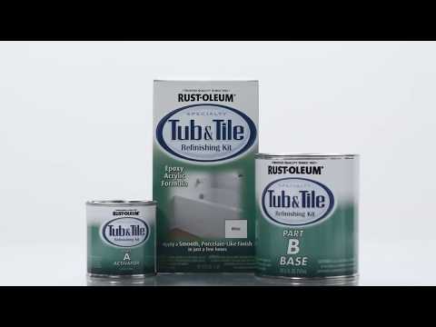 Tub & Tile Refinishing Kit (สีเคลือบอ่างน้ำและกระเบื้อง)