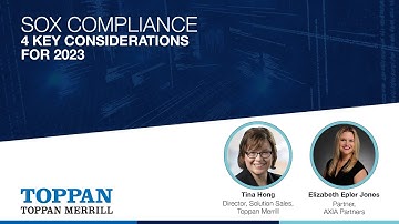 SOX Compliance: 4 Key Considerations for 2023