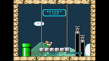 SMW Kaizo Hacks - Memory Lane (100%)