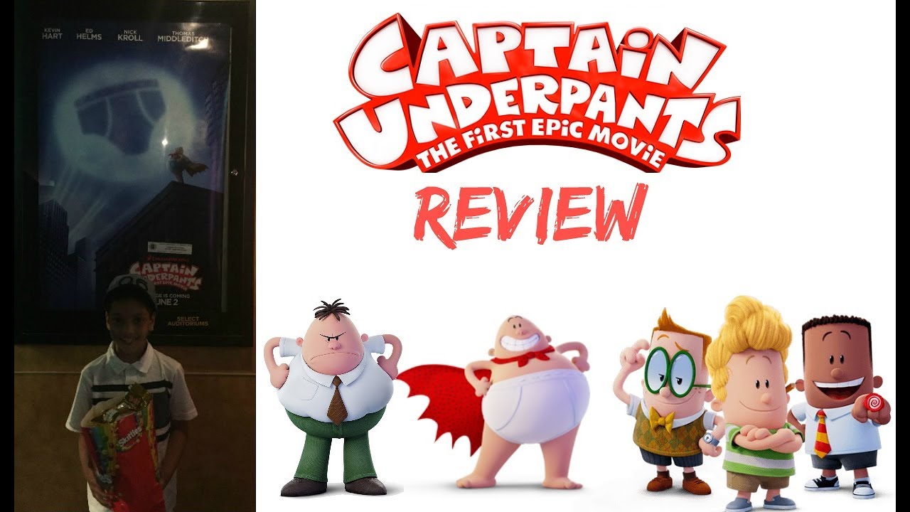 CAPTAIN UNDERPANTS MOVIE REVIEW YouTube