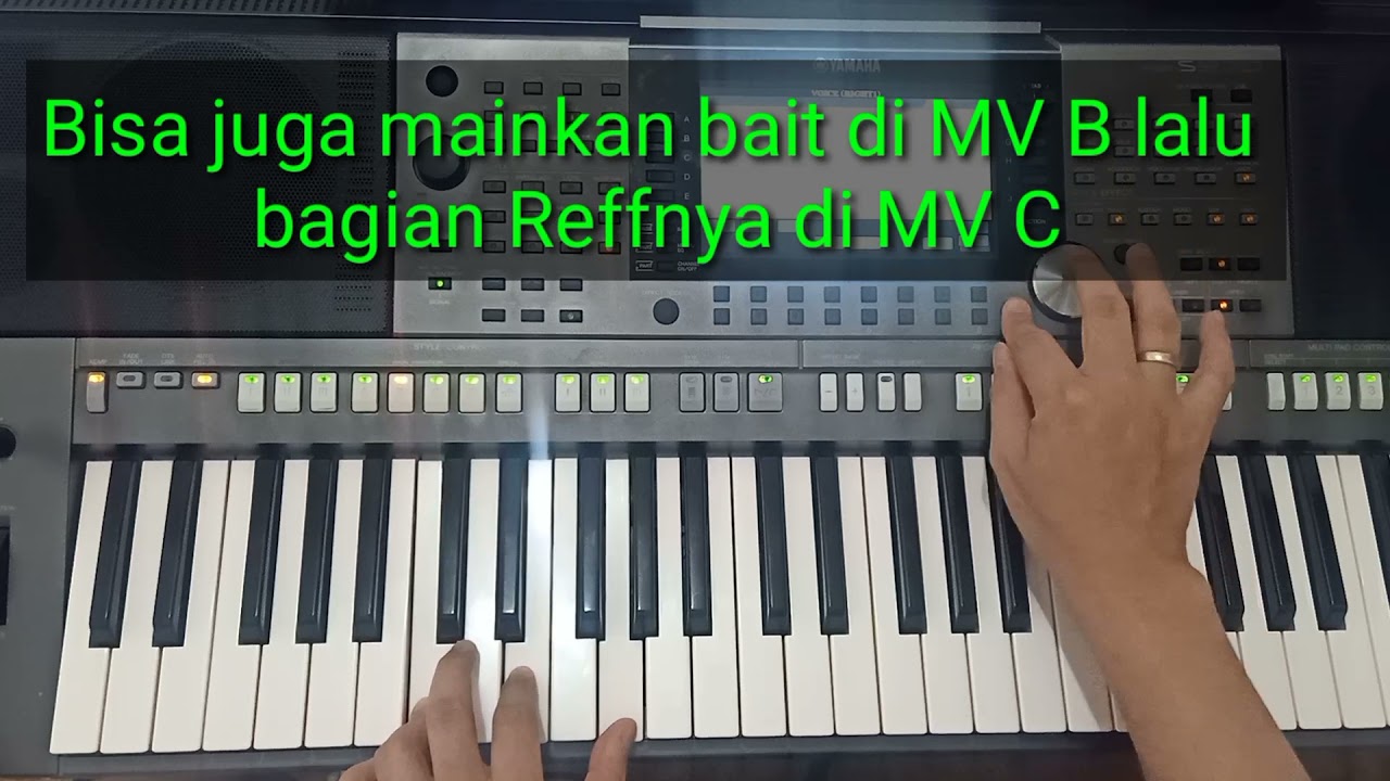 KEYBOARD TUTORIAL HAI MARI BERHIMPUN / O COME ALL YE FAITHFULL + STYLE Part 2