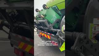 Compactor garbage truck / use 660 L garbage bin / manufacture / for sale