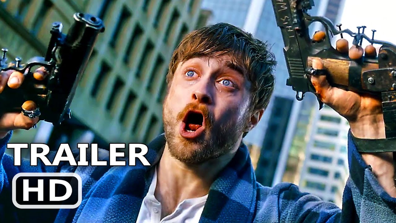 ARMAS EM JOGO Trailer Brasileiro LEGENDADO (2020) Daniel Radcliffe, Samara  Weaving 