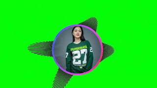 Audio Spectrum  effect Green Screen  l Song for pride -persebaya  by (dimas gepenk kentrung)