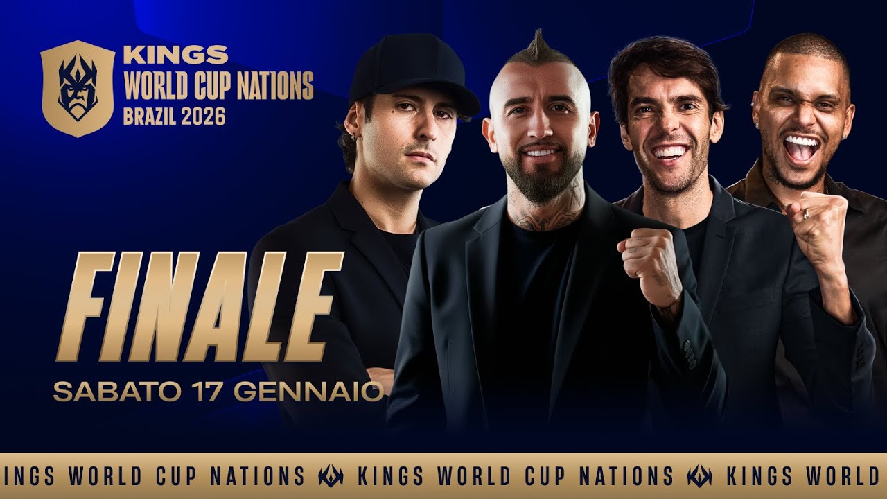 🇮🇹 👑 Kings World Cup Nations 2026 👑 GRAN FINALE | Cile vs Brasile