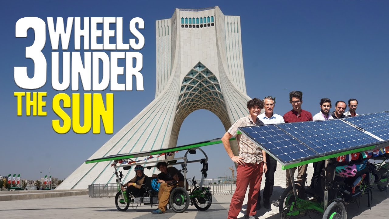 3 Wheels Under the Sun -  Justin and Anne-Sophie's 2018 Solar Ebike Suntrip Ride from France to Iran