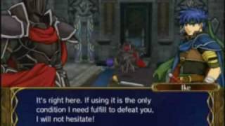 Ike vs Black Knight - Fire Emblem: Path of Radiance