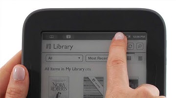 Using NOOK Simple Touch with GlowLight - UK