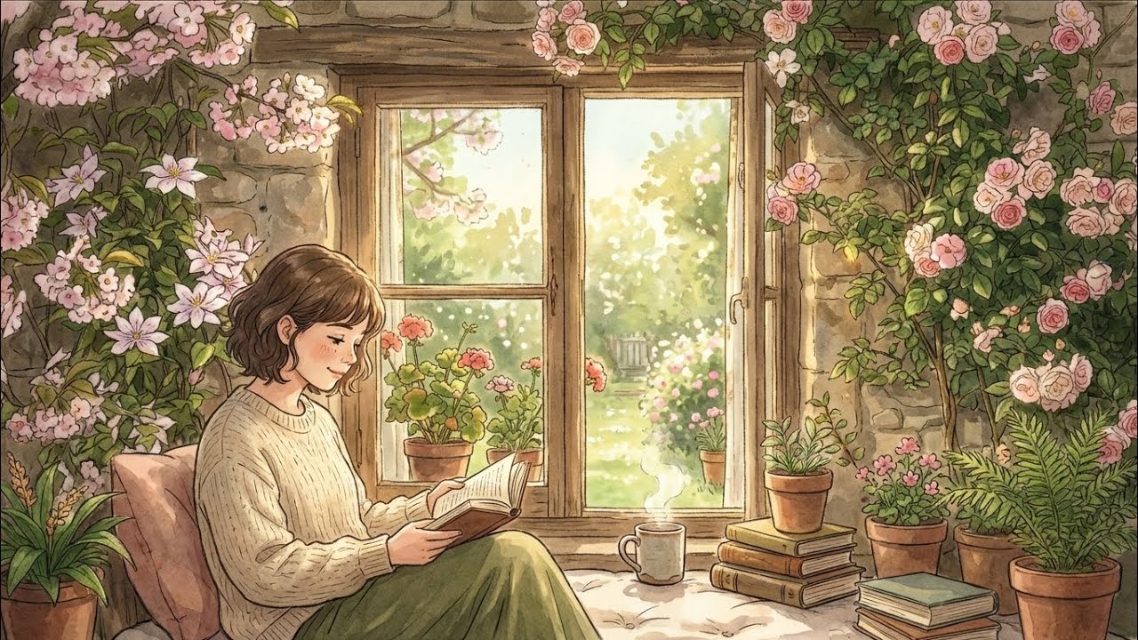 بيت الشجرة الربيعي 🌸 | Cozy Spring Treehouse