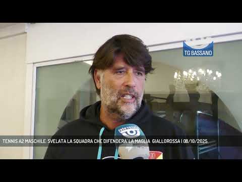 TENNIS A2 MASCHILE: SVELATA LA SQUADRA CHE DIFENDERA' LA MAGLIA  GIALLOROSSA | 08/10/2025