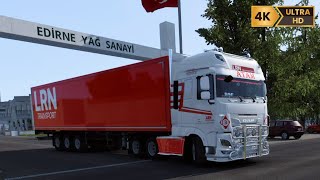 A TAM || LIVER PASTE DELIVERY TO ISTANBUL WITH DAFTRUCK - EURO TRUCK SIMULATOR #4k #ets2 #trending