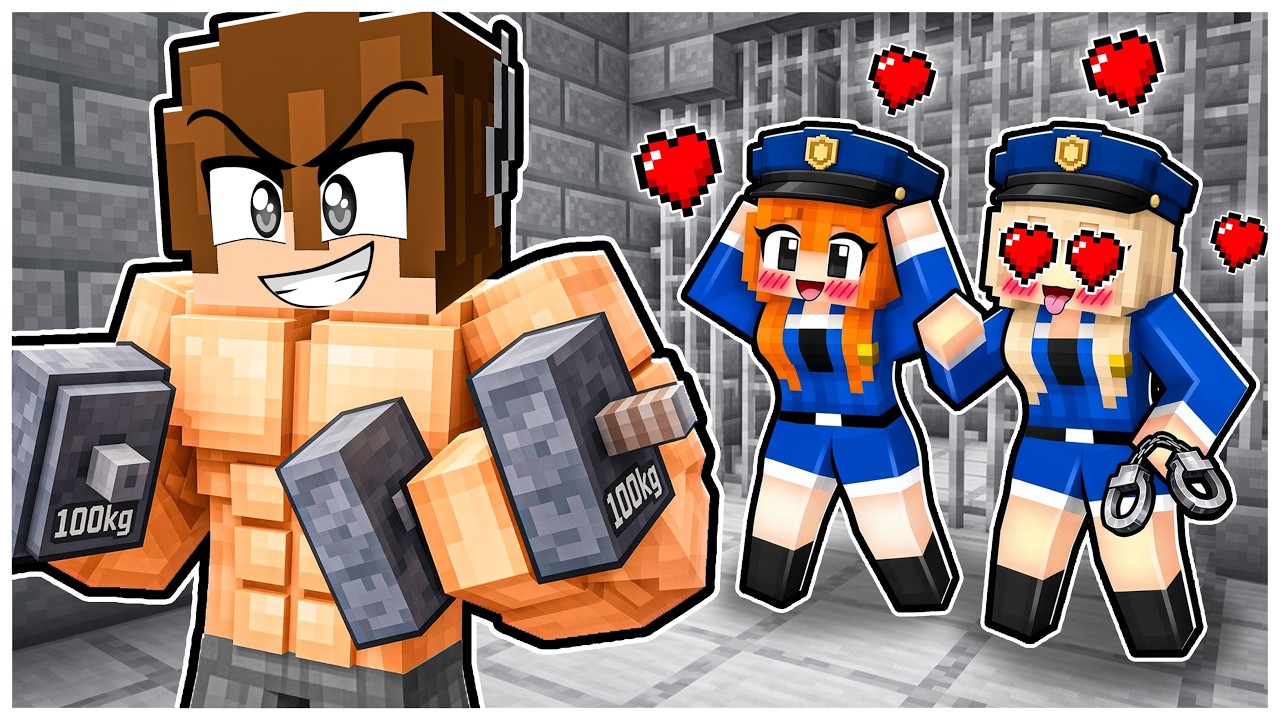 FRANZ & JOJO MENJADI BEROTOT UNTUK MENGGODA POLISI CEWEK di MINECRAFT!