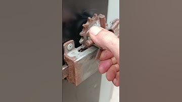 Chốt cửa tự chế độc đáo #5 #Shorts