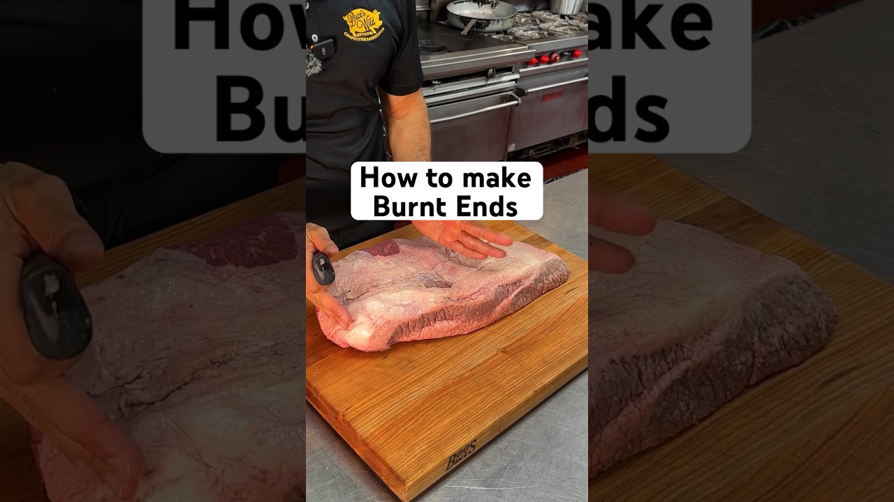Chef teaches you how to make burnt ends from start to finish 