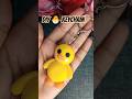 DIY ADORABLE Duck keychain with super clay#diy#clay#keychain#shorts#tranding