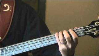 First Exercise for Beginning Bass chords