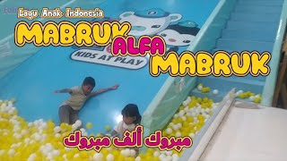Mabruk Alfa Mabruk-Lagu Anak Indonesia Mabruk Alfa Mabruk,Perosotan Anak,Mandi bola