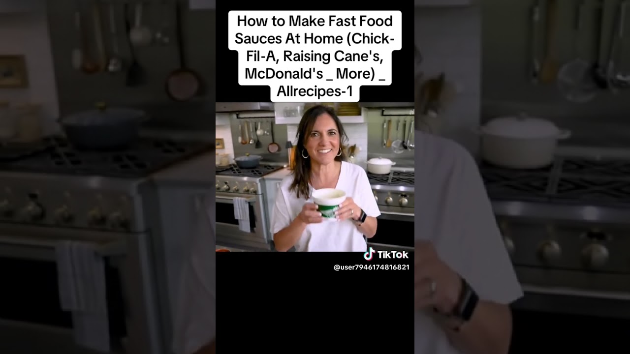 Fast Food Sauce Recipes