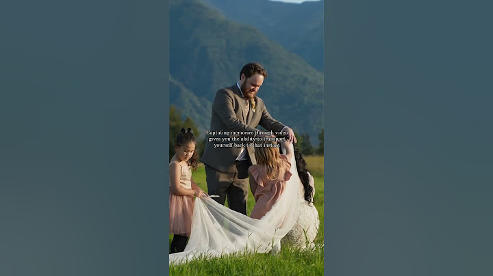 Wedding + Elopement Video Memories