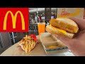 McDonald's Eating TimeLapse 6x Speed POV ASMR Filet O Fish French Fries Orange Fanta Fun Mukbang