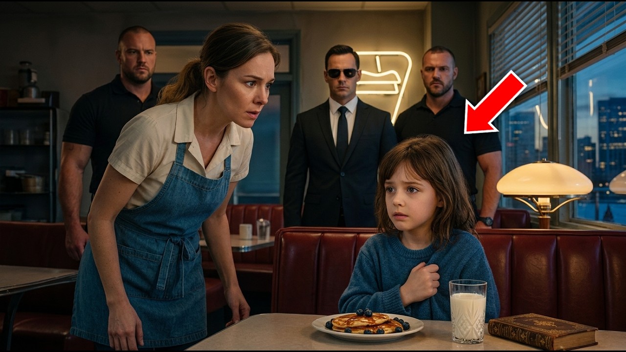 La porte du dîner s’ouvrit, et une petite fille que personne n’avait remarquée leva des yeux immenses vers moi. Elle n’avait rien commandé, elle dessinait dans un coin. Je lui ai posé des pancakes...