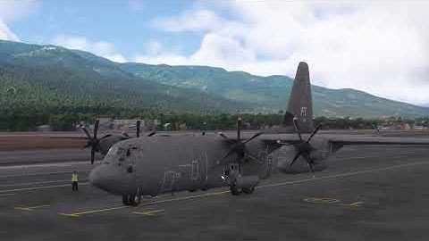 Test flight C-130J ADV for MSFS2024 (beta release)