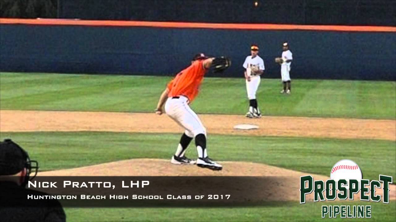 Nick Pratto, LHP Huntington Beach High School, Pitching Mechanics at