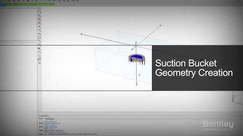 Suction Bucket Geometry Creation
