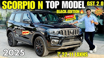 Mahindra Scorpio N Z8L Carbon Edition 2025 Detailed Review ✅ Scorpio N Top Model Price & Features 🔥